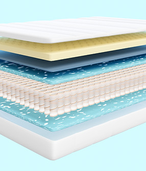 3d-layered-sheet-material-mattress-with-air-fabric-pocket-springs-natural-latex-memory-foa