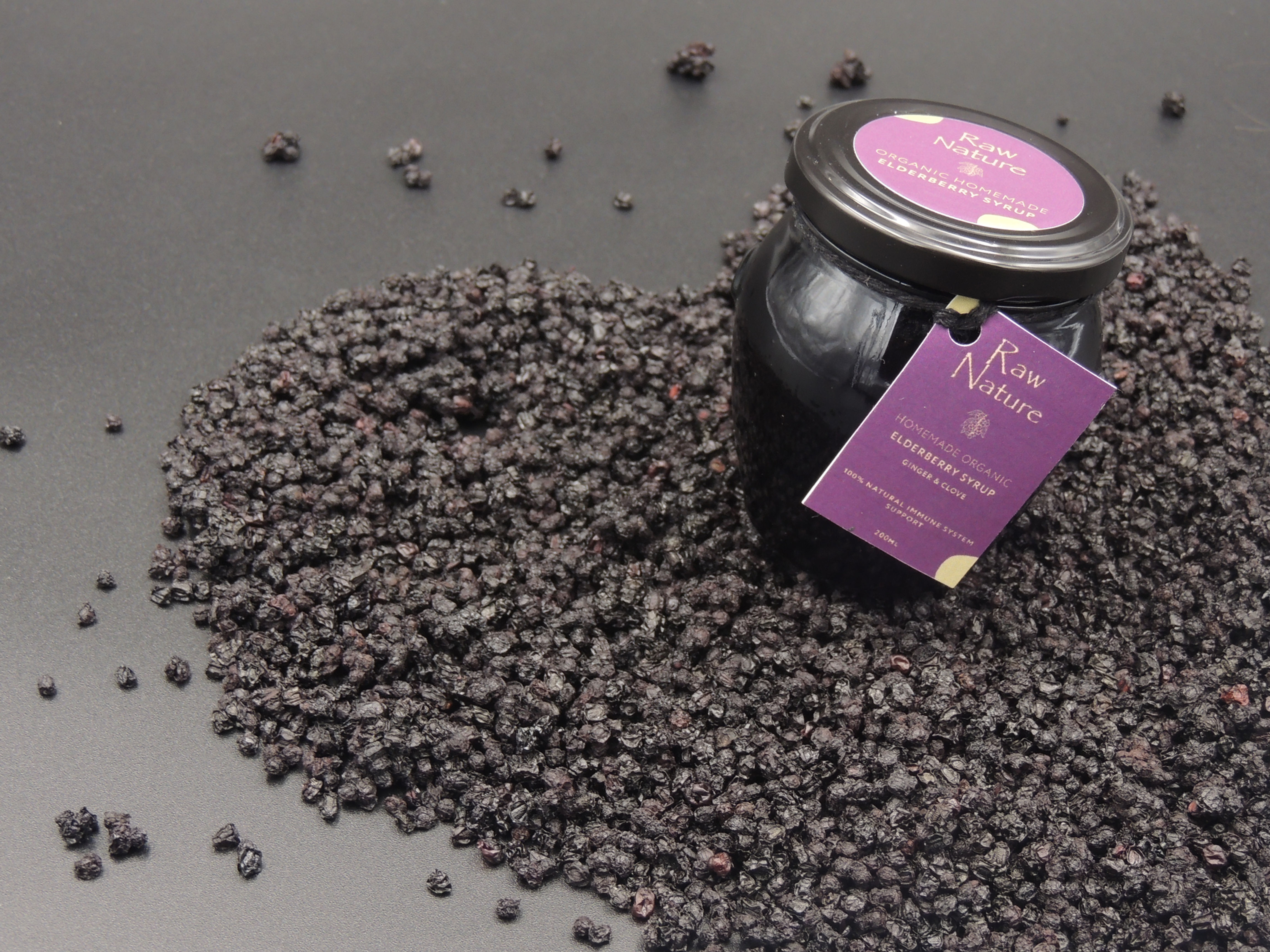 Raw Nature Elderberry Syrup - Natures Immune Support