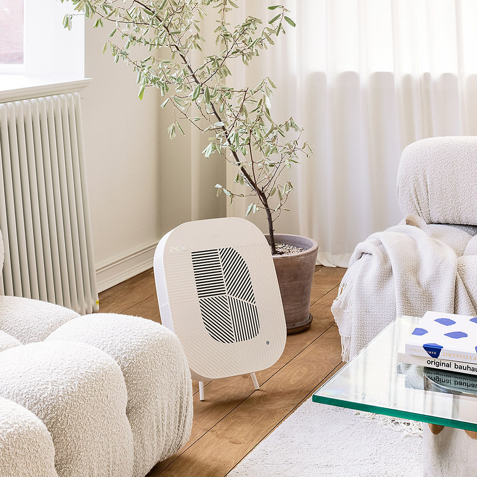Thumbnail: Lov Air Purifier_Standing & Wall Mounted type_Cream White