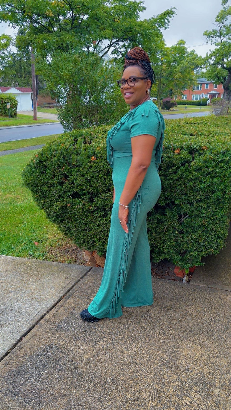 green cowgirl 2piece set.