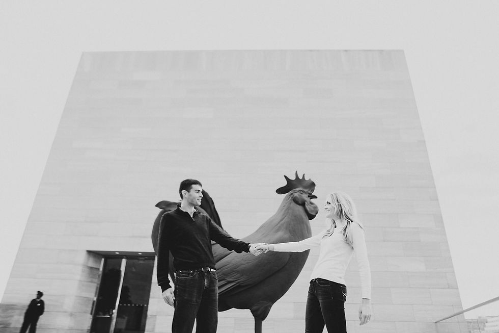 Real Engagement Session at the National Gallery of Art: A Romantic Journey Through Art and Love — photograph 2