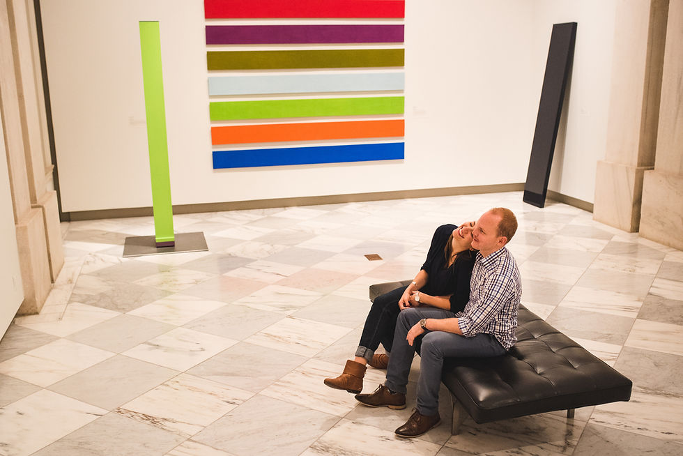 Peter + Dori Engagement Session at Smithsonian American Art Museum — photograph 5