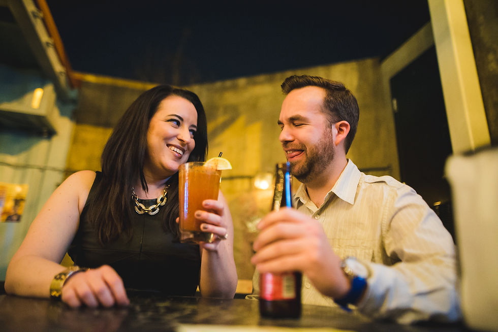 Creative Engagement Photographer Story: A Unique Taco Tour Engagement Session Washington DC — photograph 16