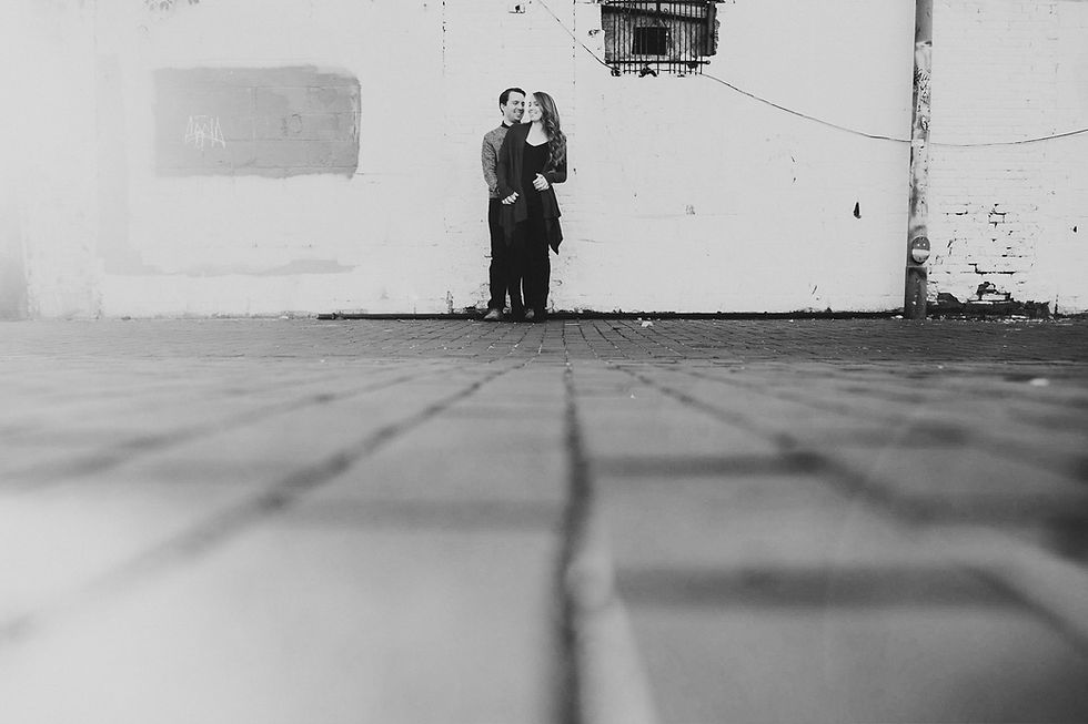 Fun and Quirky Blagden Alley Engagement Session — photograph 5