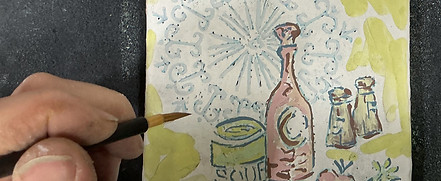 A 1950s inspired kitchen tile