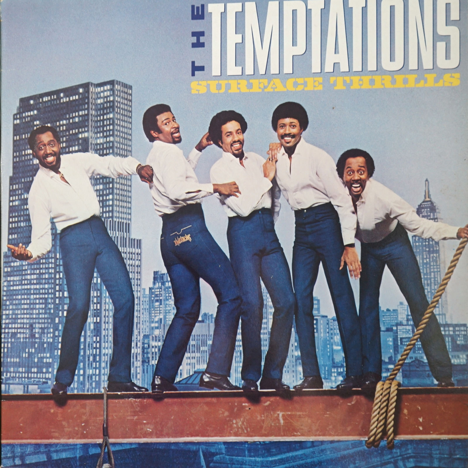 The Temptations - Surface Thrills front cover