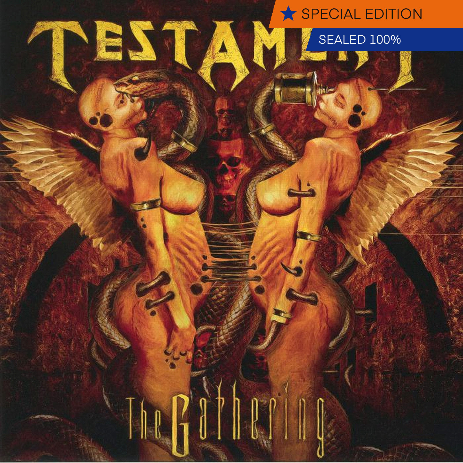 Cover — Testament - The Gathering (Remastered)