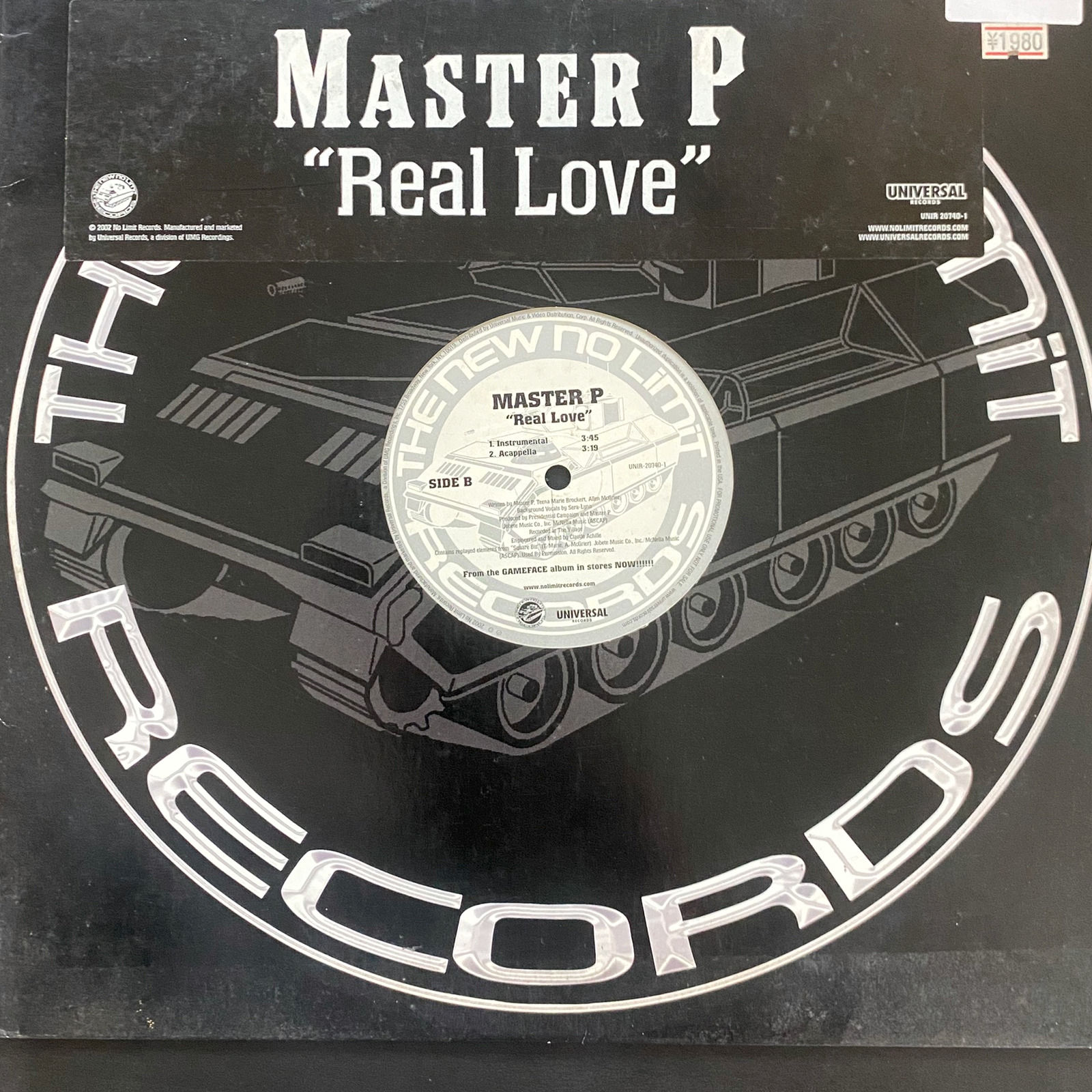 Master P - Real Love cover