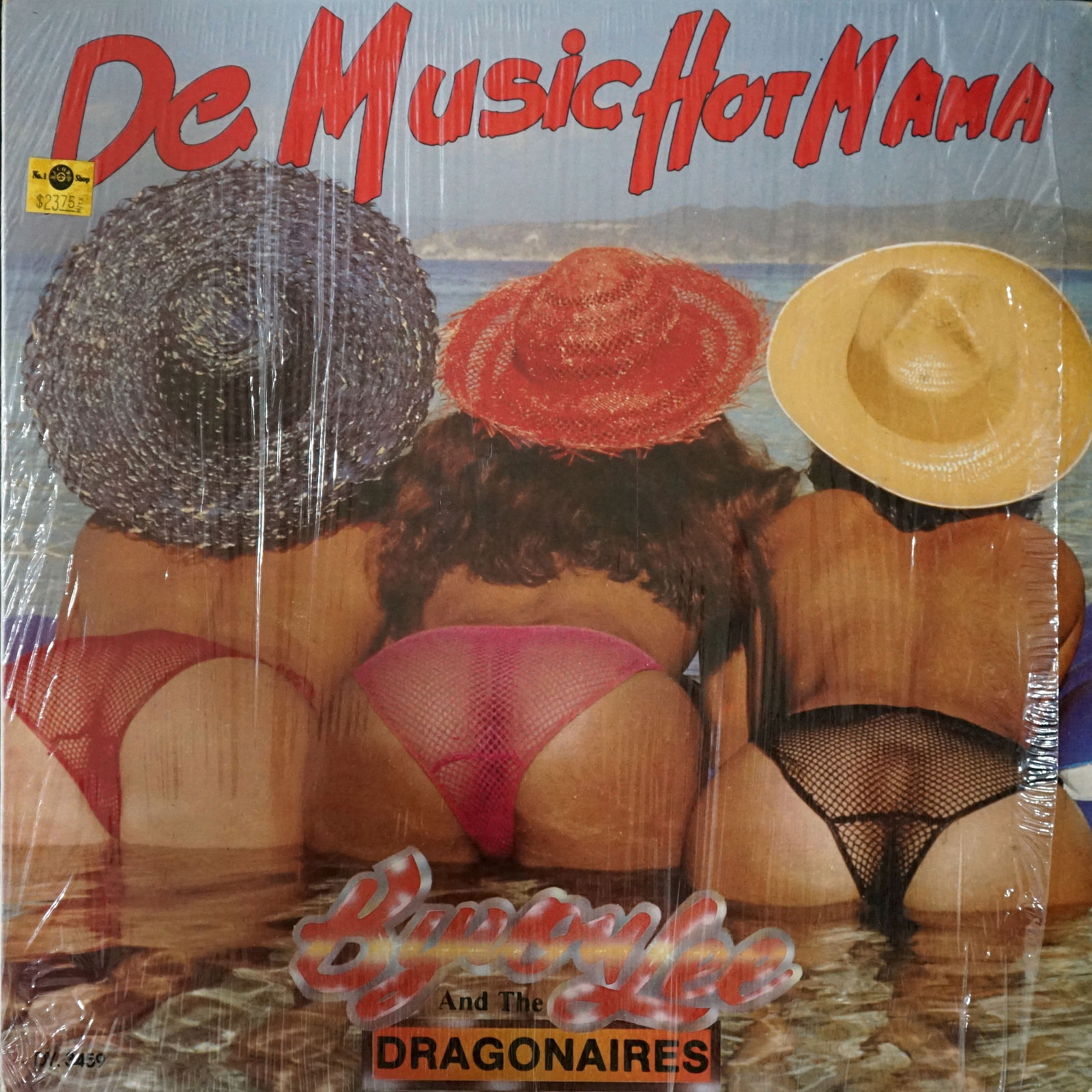 Byron Lee & The Dragonaires - De Music Hot Mama front cover