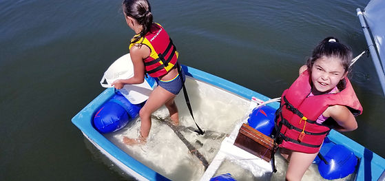 Port Sailing Kids in Dinghy 20180710_085