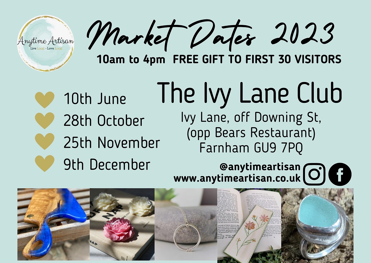 ANYTIME ARTISAN FARNHAM 28.11.23