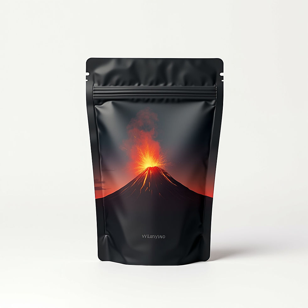 Volcano Print Pouch