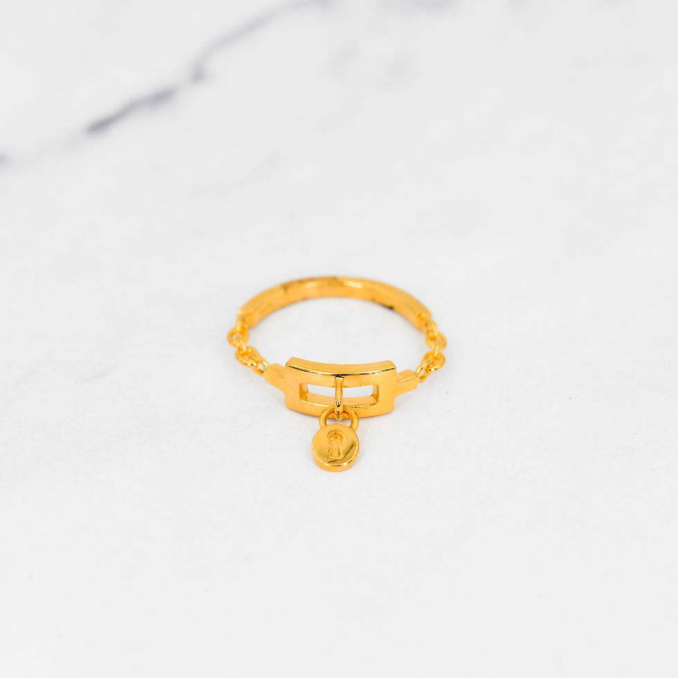 Miniature : Bague chaîne key