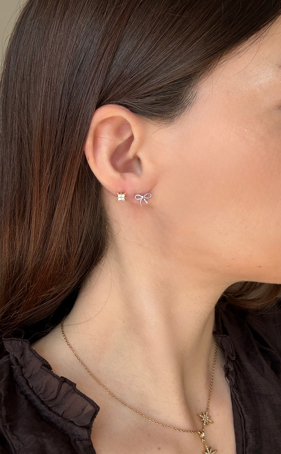 Thumbnail: Boucles d'oreilles Lise💎
