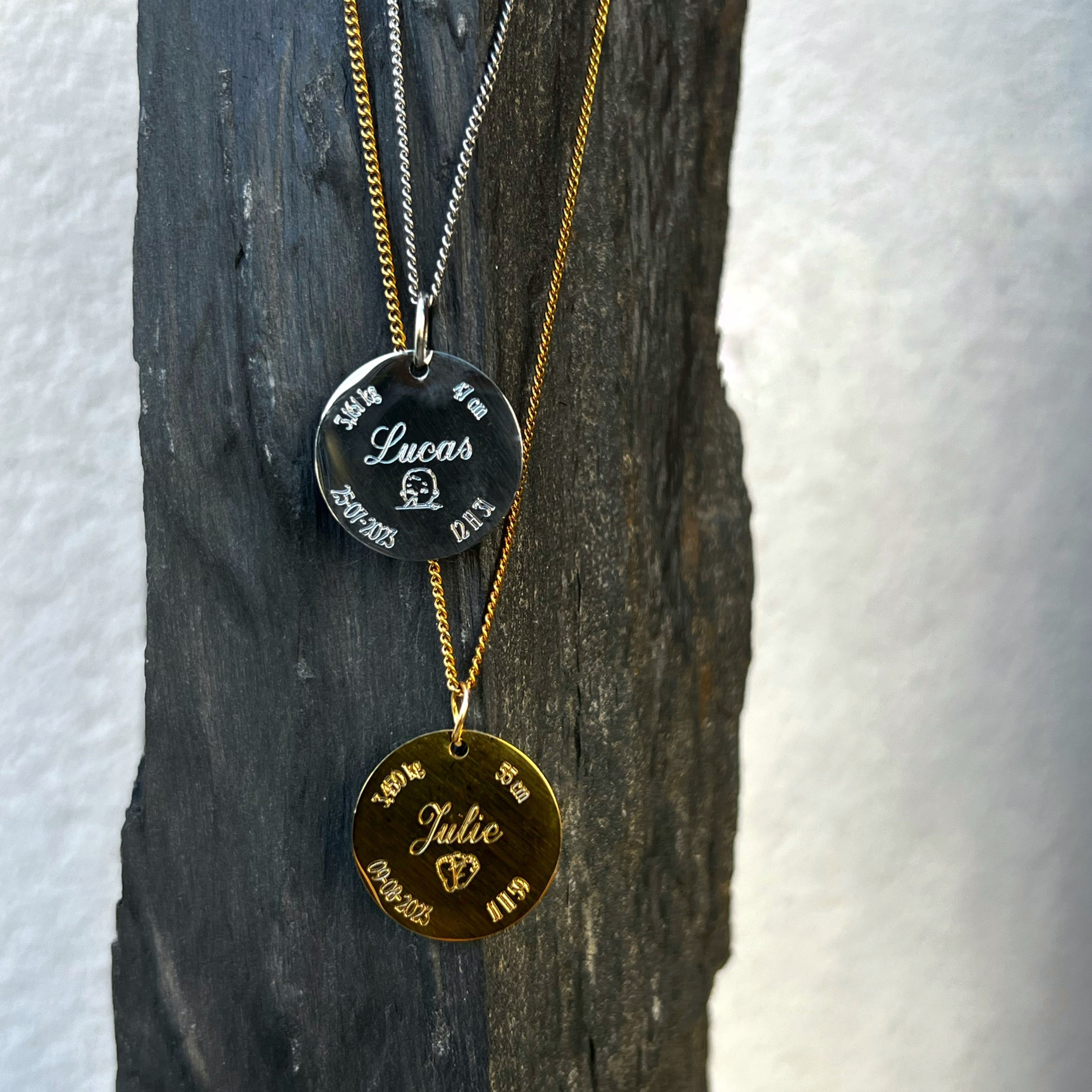Collier Médaille de naissance💎