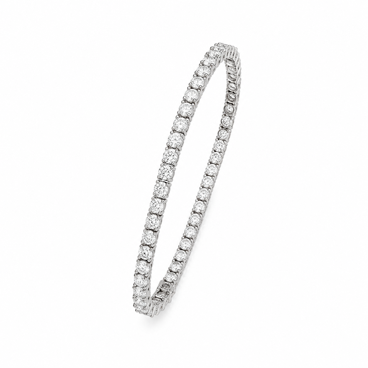 Bracelet Rivière en Moissanite