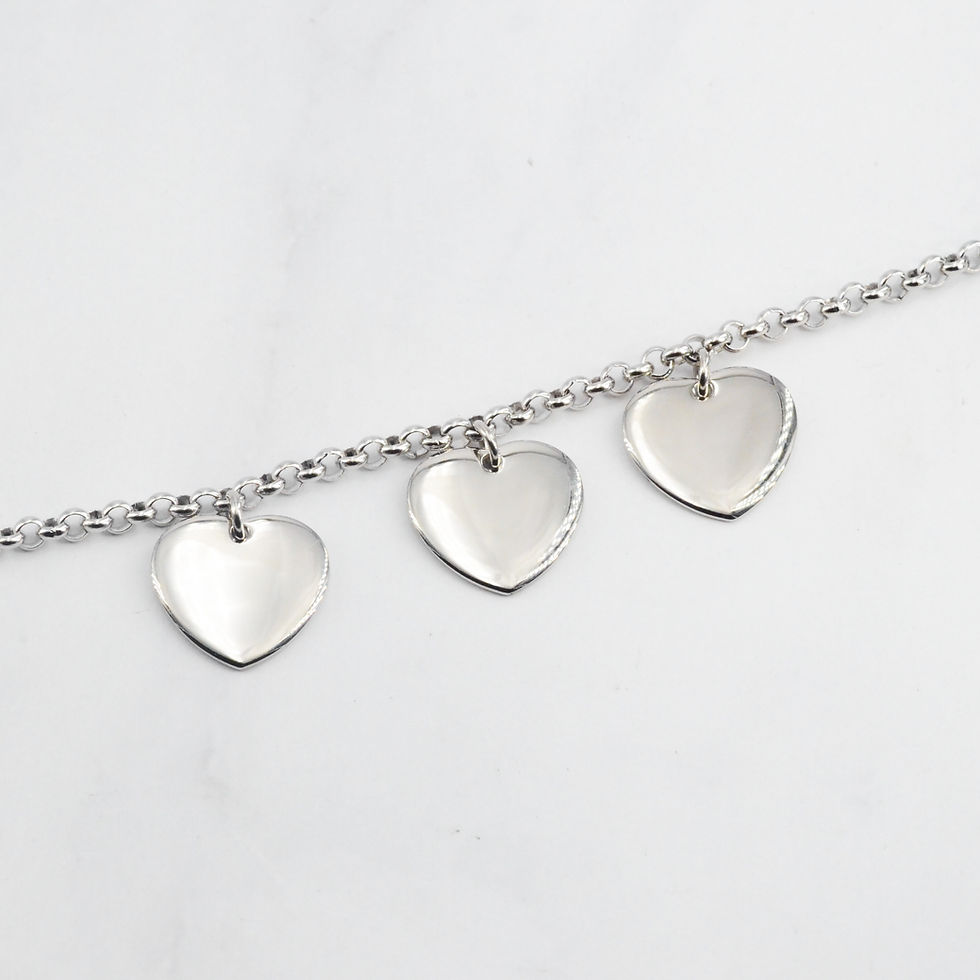 Miniature : Bracelet Pampille Grand coeur 💎