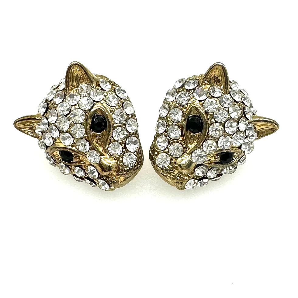 Miniature : Boucles d'oreilles Tigre 💎