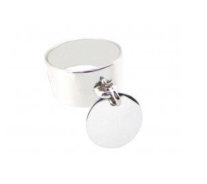 Miniature : Bague Tube une pampille