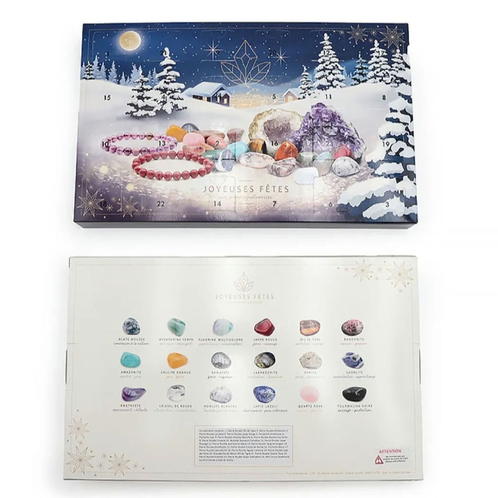 Miniature : Calendrier de l'avent 🔮 Cristaux et bracelets 💎