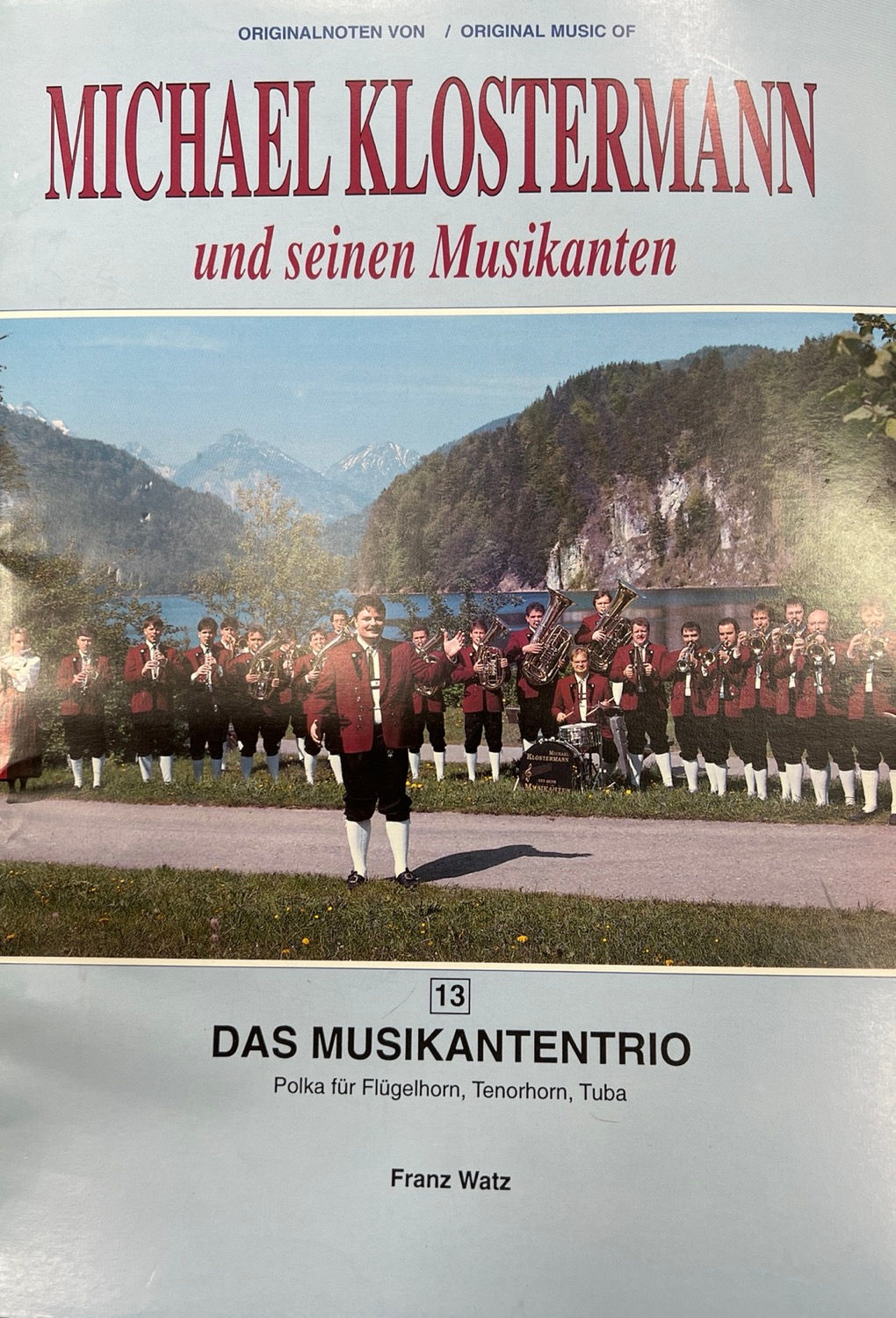Das Musikantentrio - Polka für Flügelhorn, Tenorhorn & Tuba