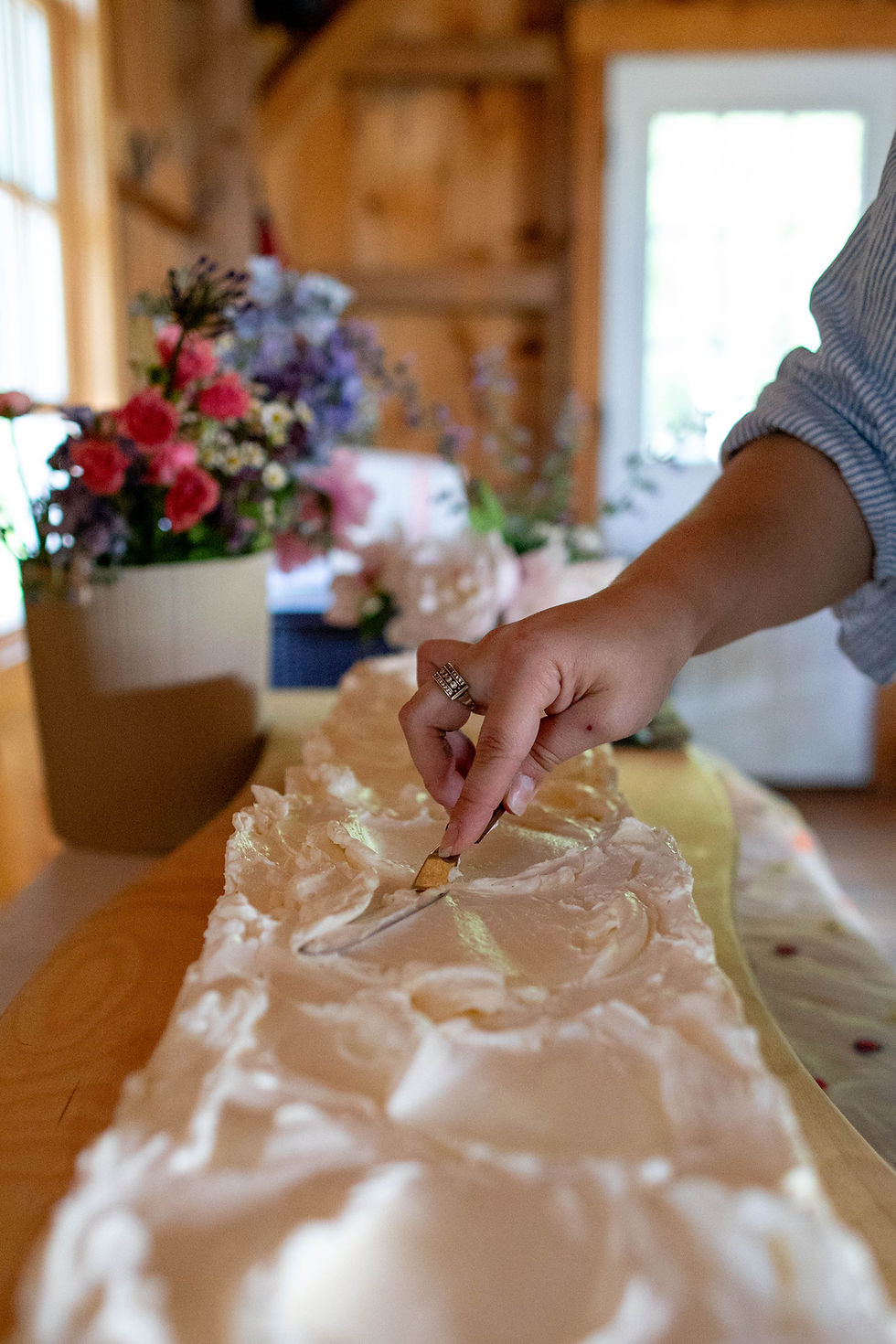 Buttercream & Blooms: Learn to Make Swiss Buttercream and Decorate Your Own Cake