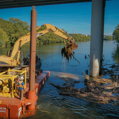 Clearing the Way: Drift and Debris Removal Across Five Bridges
