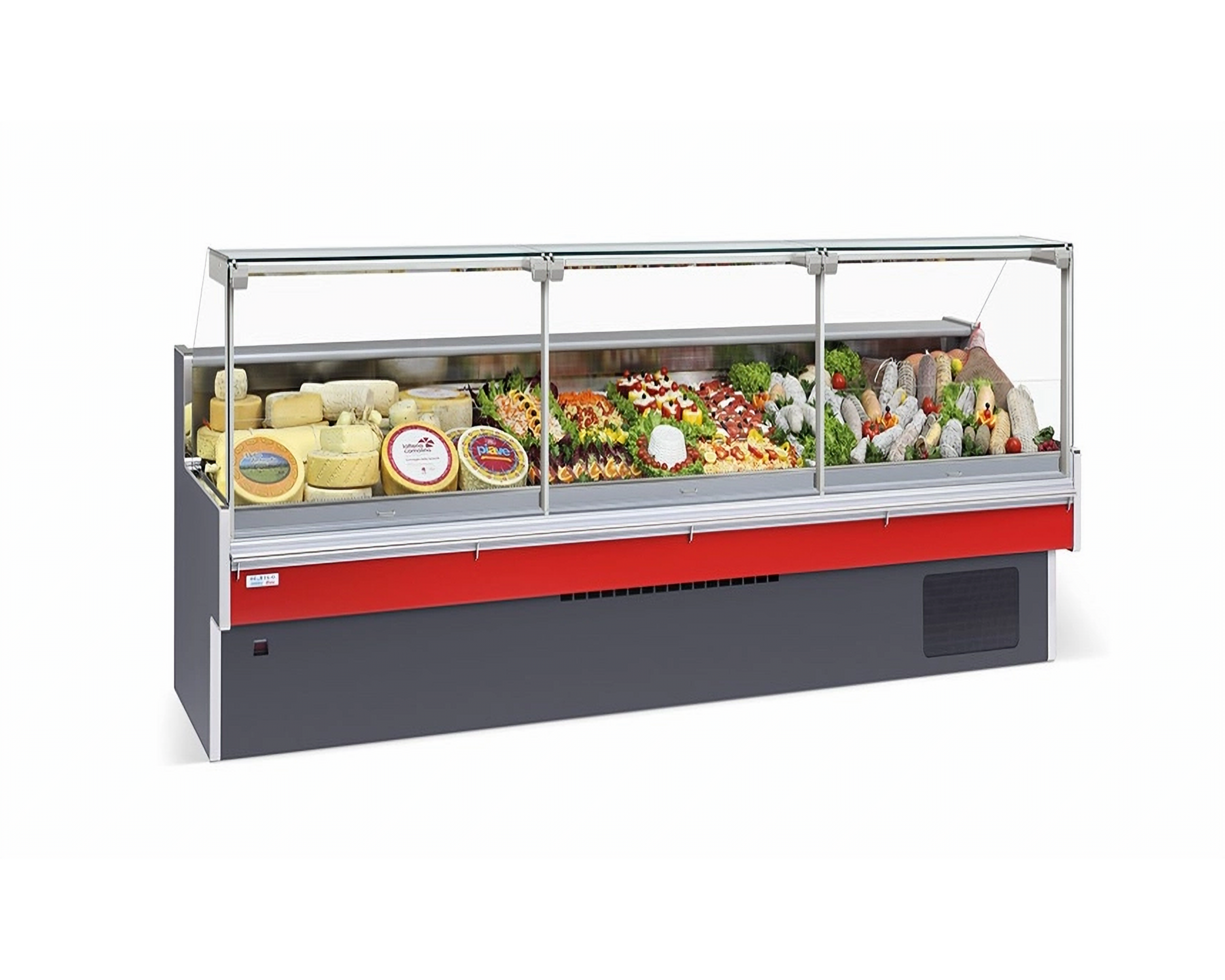 PLUG-IN CHEESE & OLIVE / MEAT CABINET L375CM