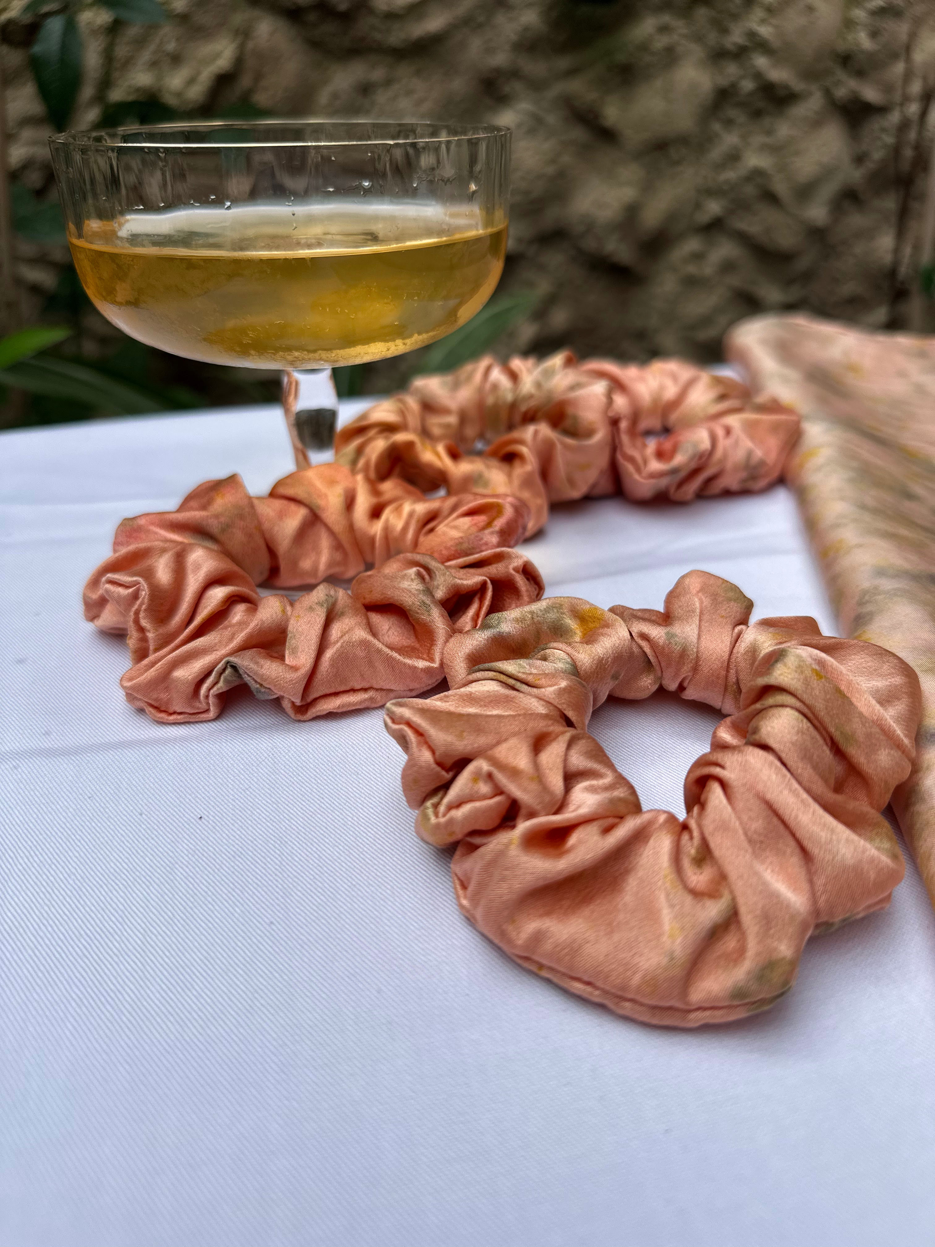 Scrunchie de Seda -AGNI-