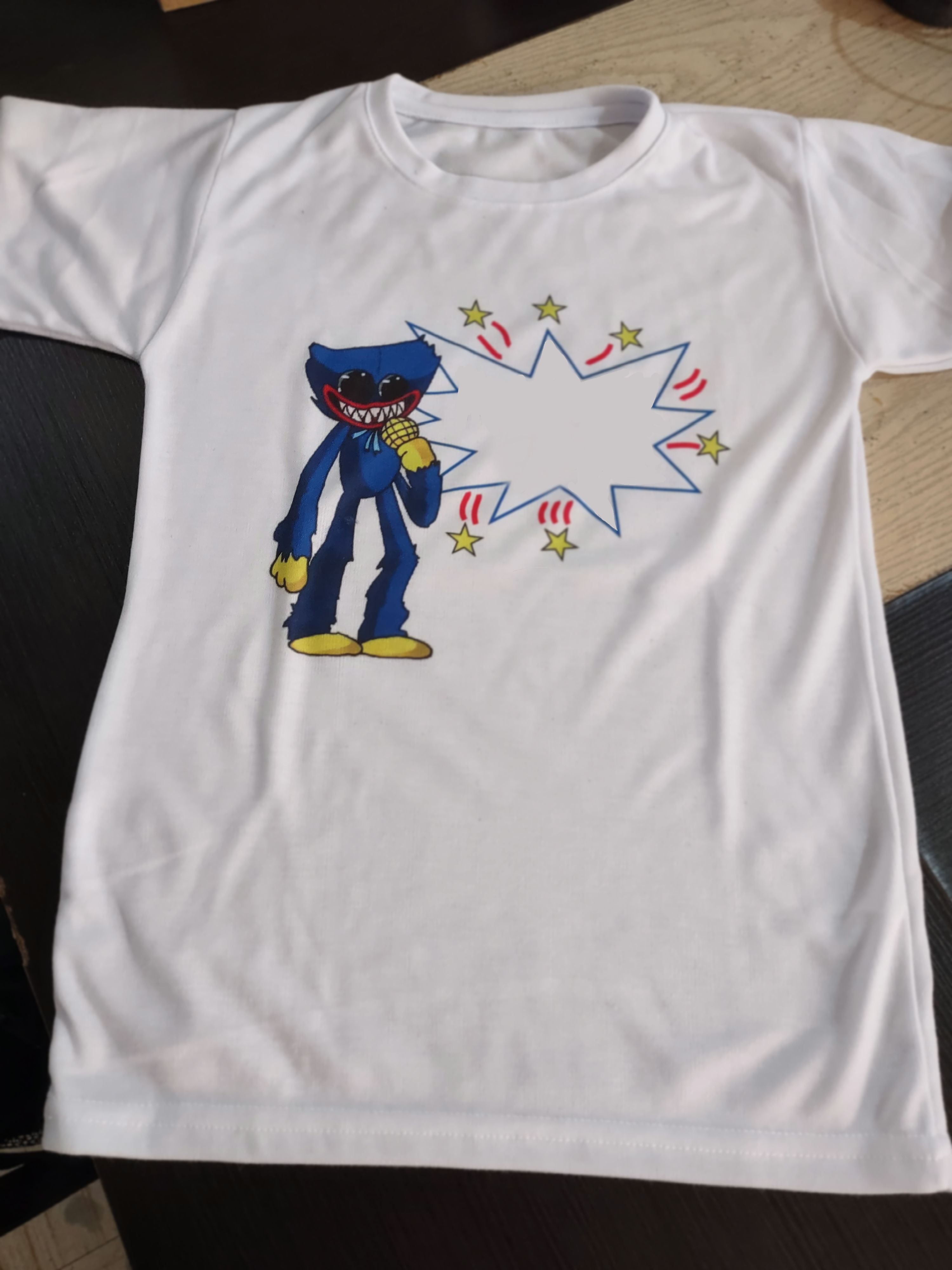 Playera huggie wuggie 
