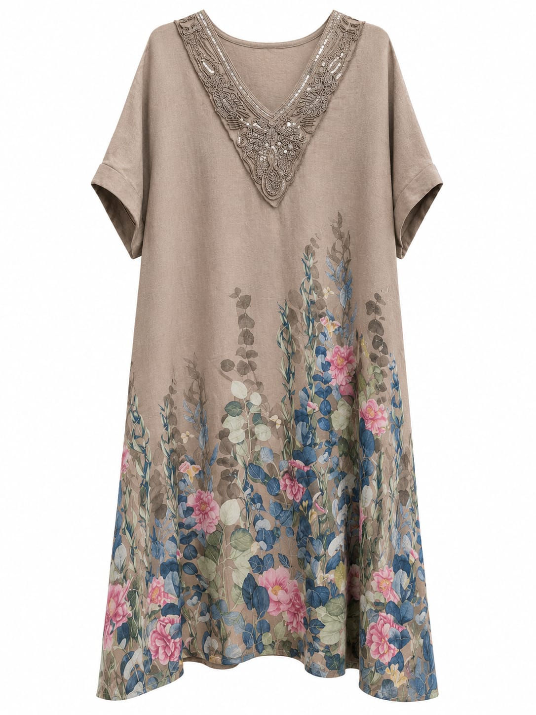 vestido estampado