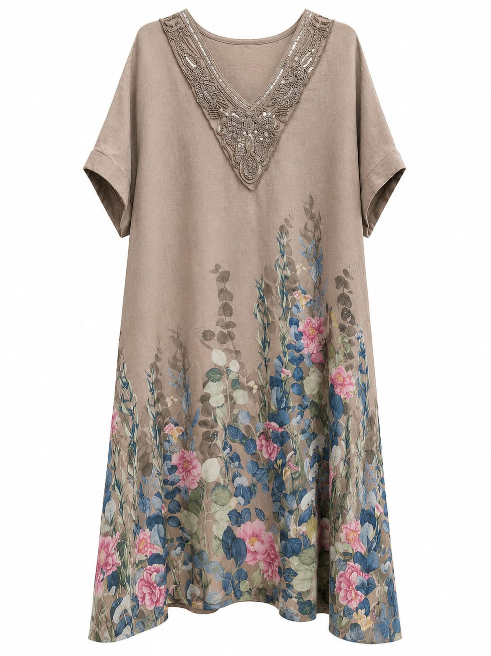 Miniatura: vestido estampado
