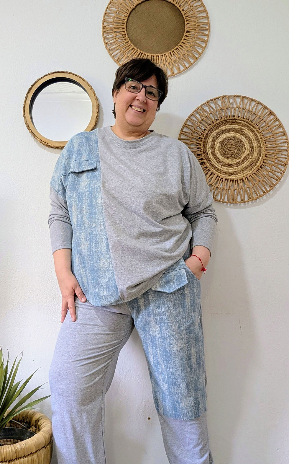 Conjunto chandal denim