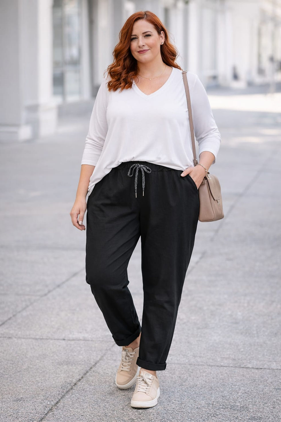 Miniatura: pantalón elástico