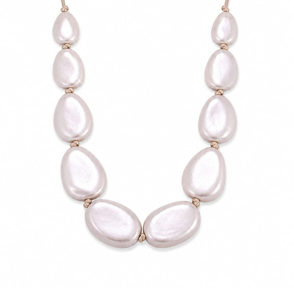 Miniatura: collar madera
