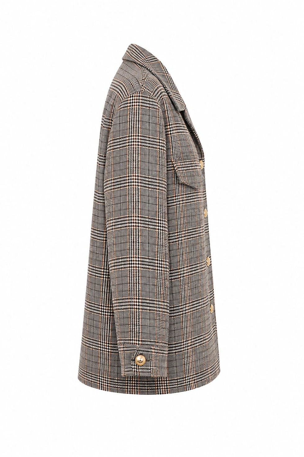 chaqueta antelina animal cuadros