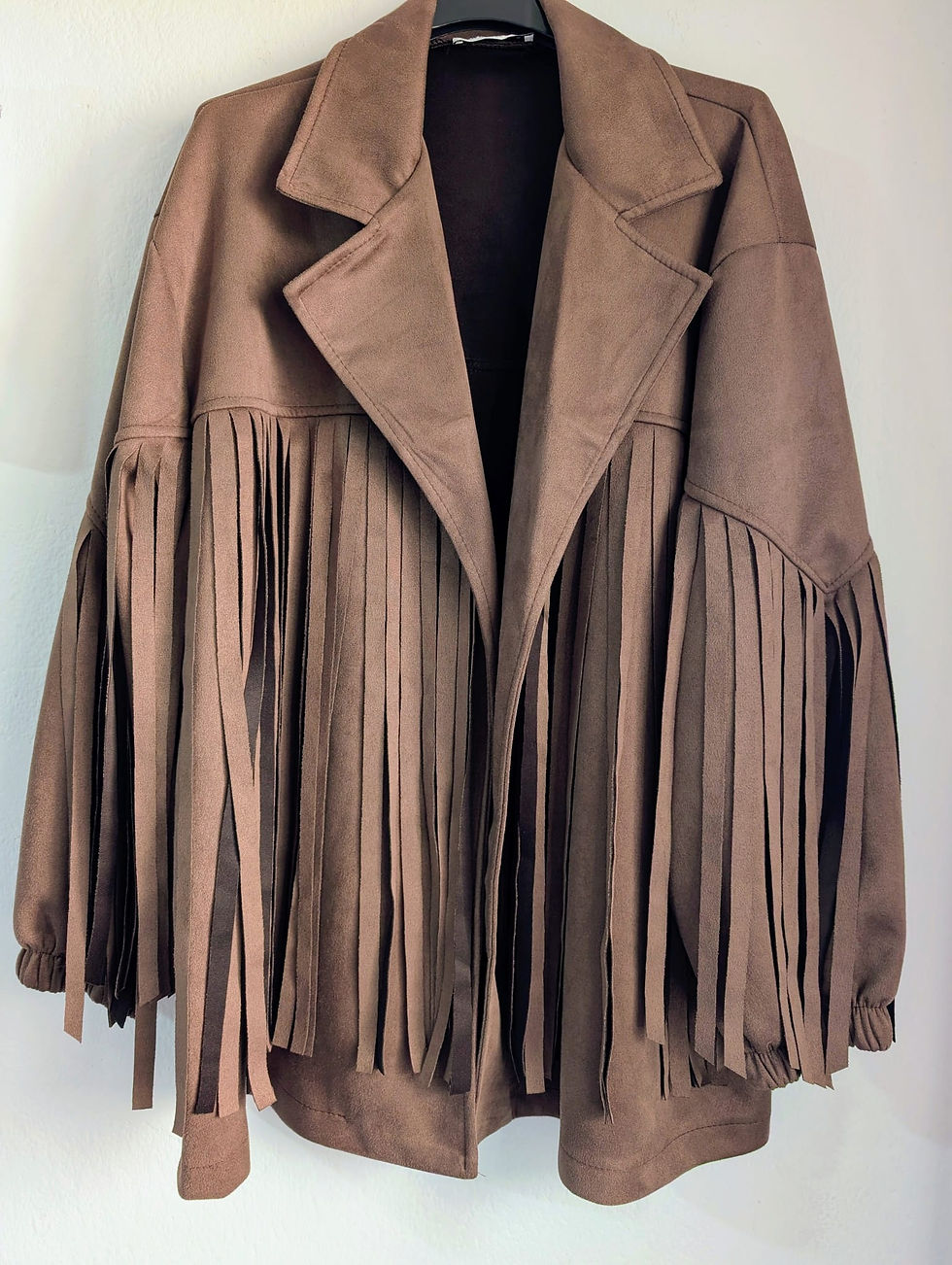 chaleco antelina flecos