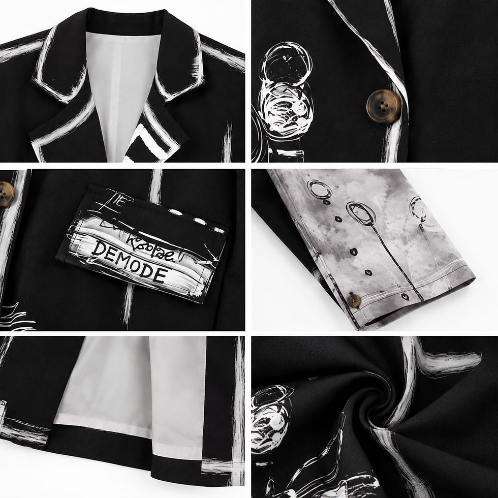chaqueta impresión