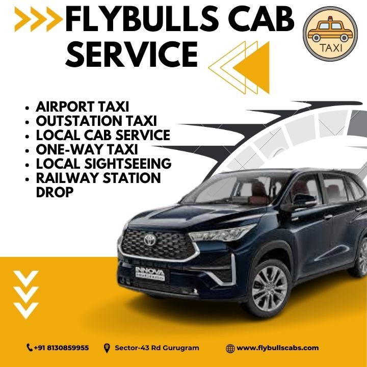 Flybulls Cabs stands out as the premier taxi service in Gurgaon NCR, setting the benchmark for excellence in the transportation industry. With a fleet of well-maintained and modern vehicles, Flybulls ensures a comfortable and secure journey for passengers.