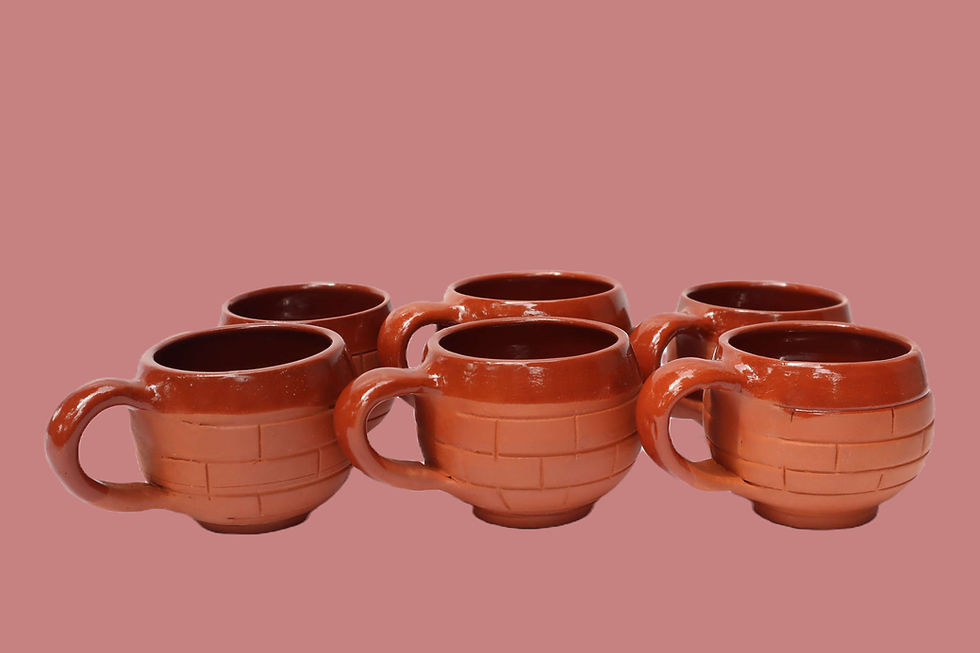Thumbnail: Cup with Silica Coated Set of 6