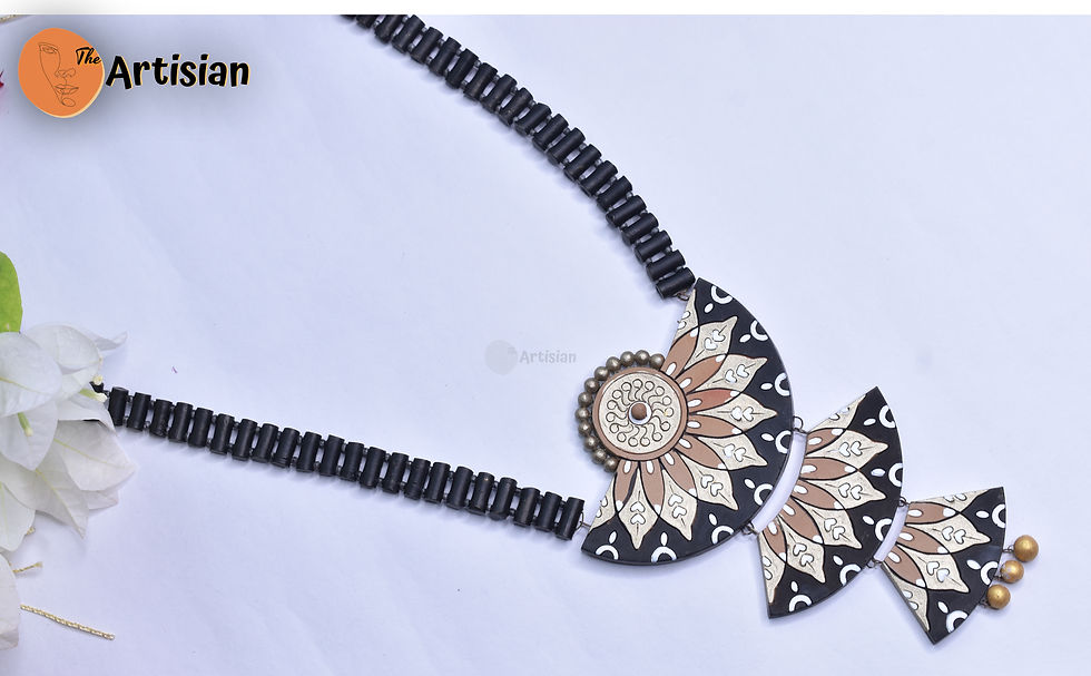 Thumbnail: Premium Three Step Terracotta Jewellery Set