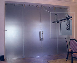 Cloisons et portes en verre