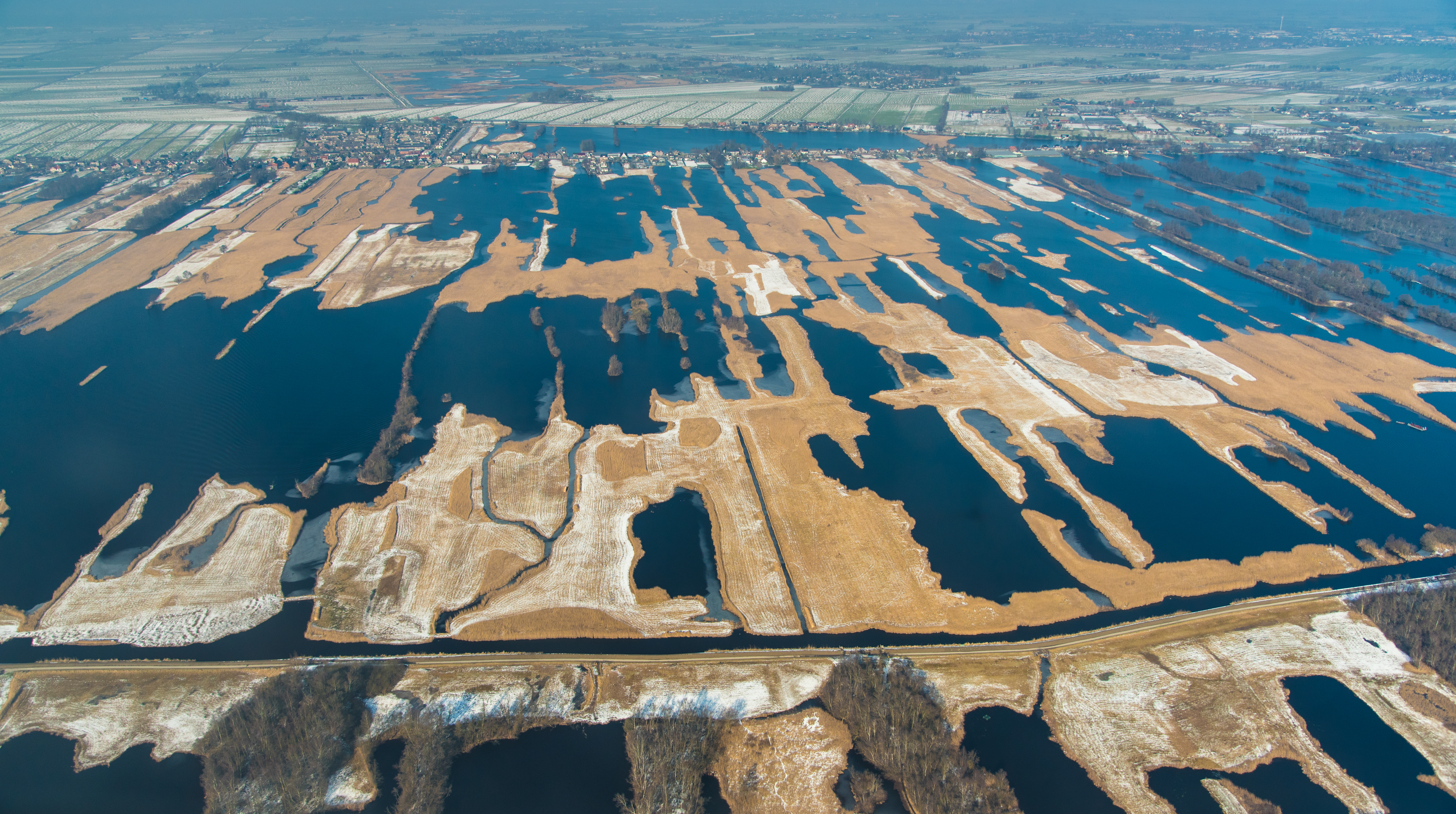 Natuurgebied bij Noorden