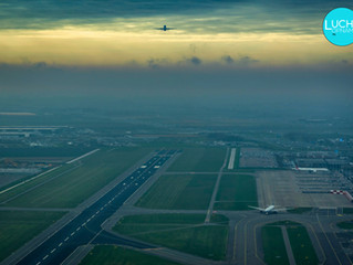 Luchtfoto's Schiphol, november 2020 (o.a. KLM 747)