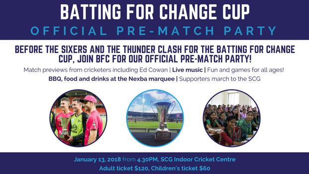 Batting for Change is having a party!