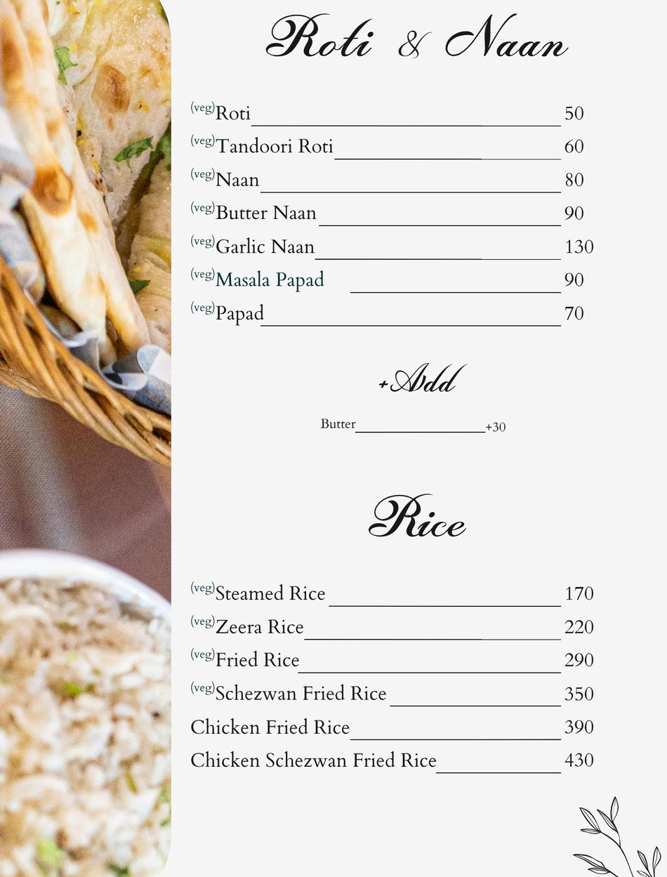 ROTI & NAAN | RICE