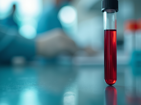 Phosphorus Serum Test Samples in Lab