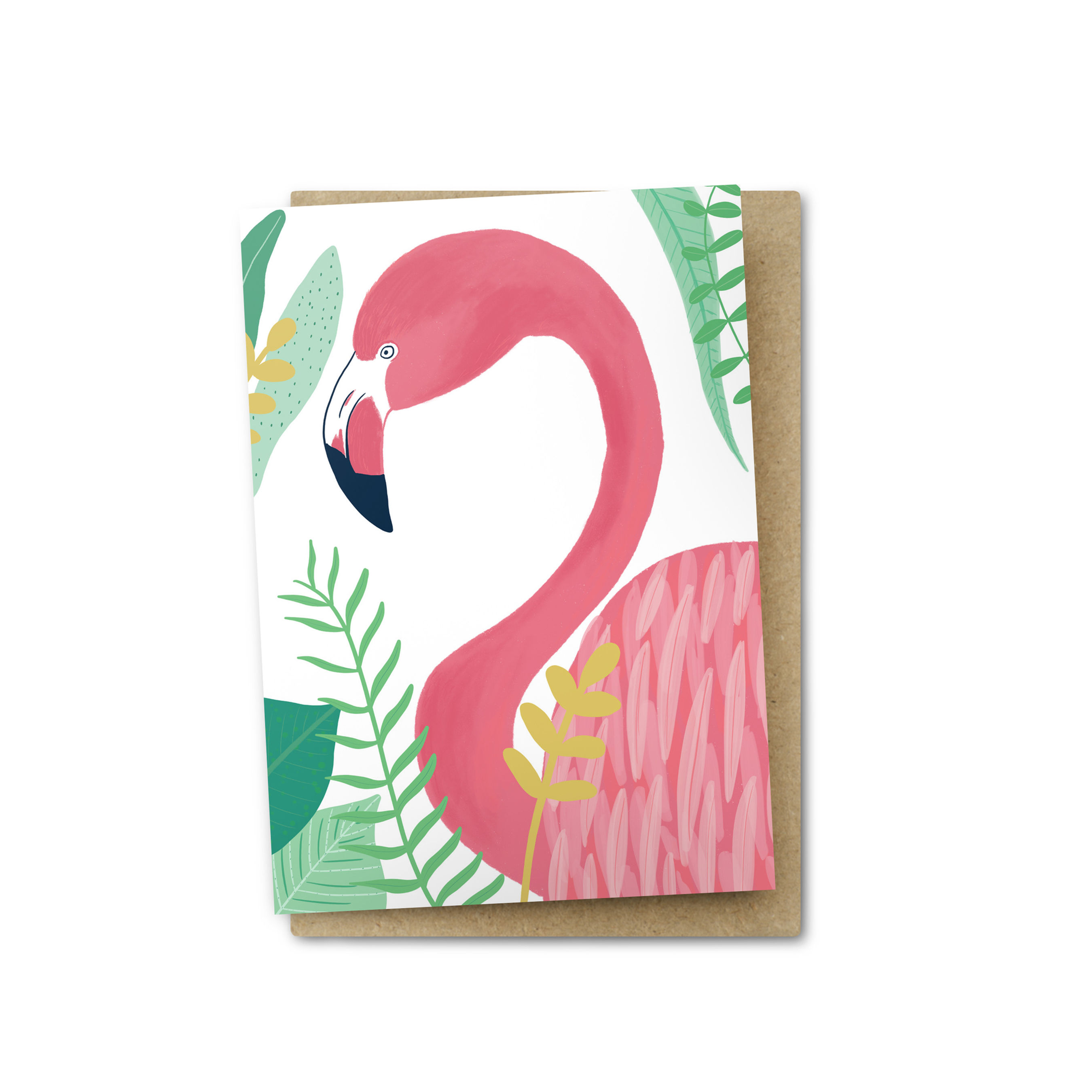 Flamingo Card