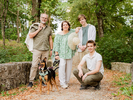 Séance en famille à Montfort l'Amaury