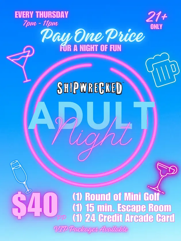 Adult Night Poster